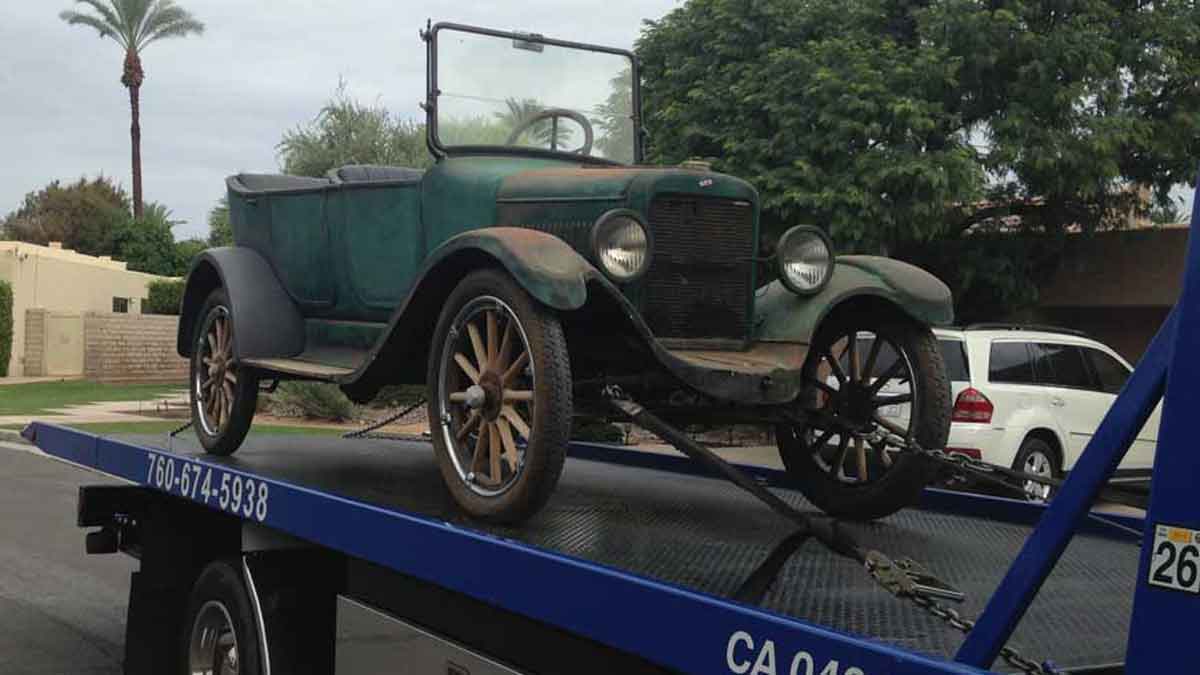 Antique Car Towing